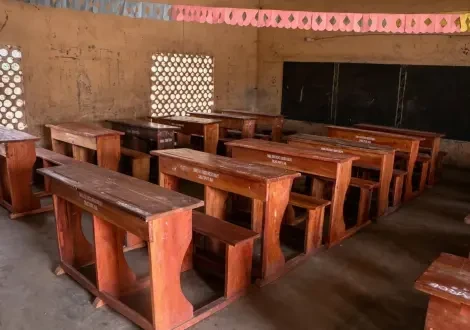 classe-apres-inondation-cotonou