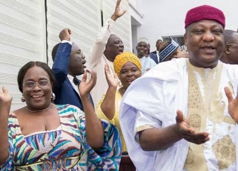 Des députés au Parlement béninois lors de la plénière de révision de la constitution