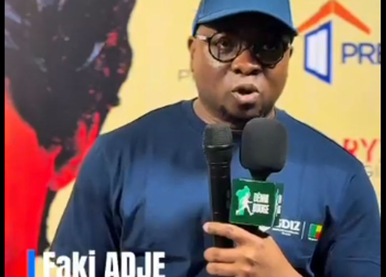 Faki Adjé, Directeur général adjoint de SIPI-Bénin a conduit la délégation de la GDIZ au marathon culinaire de Keith Sonon