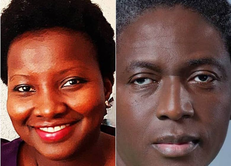Dr. Wantinèki Diane Konassandé (à gauche) et  Sètondji Roland Adjovi (à droite)